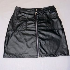 Faux Leather skirt